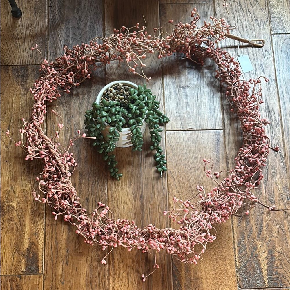 Pink and Brown Decorative garland bundle - Picture 2 of 13